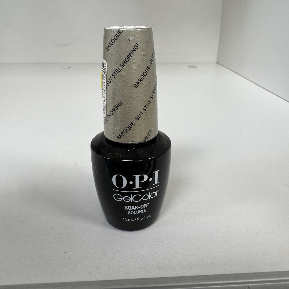 OPI gel polish Baroque But Still Shopping GC V38 .50z New Without Box